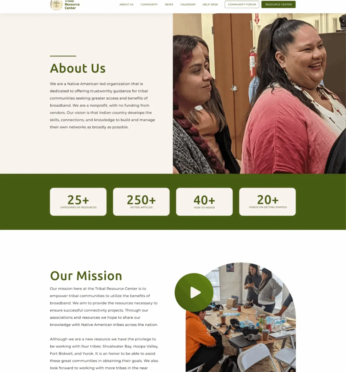 Vista 4 del proyecto Tribal Resource Center