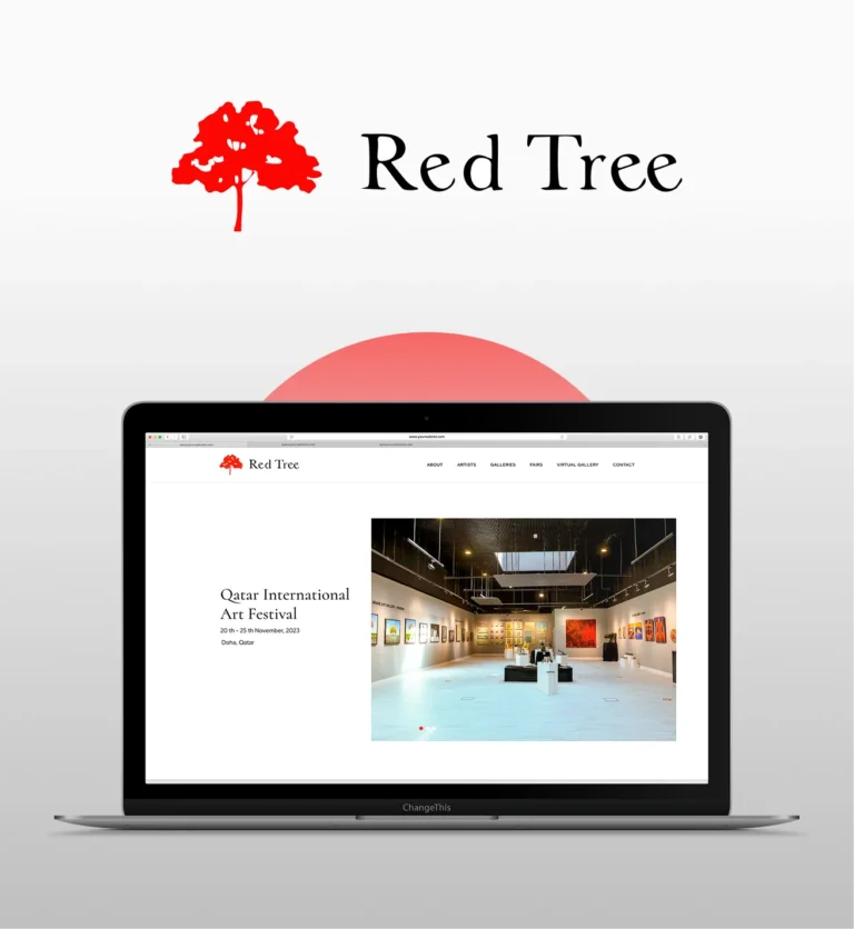 Diseño web desarrollado para Red Tree